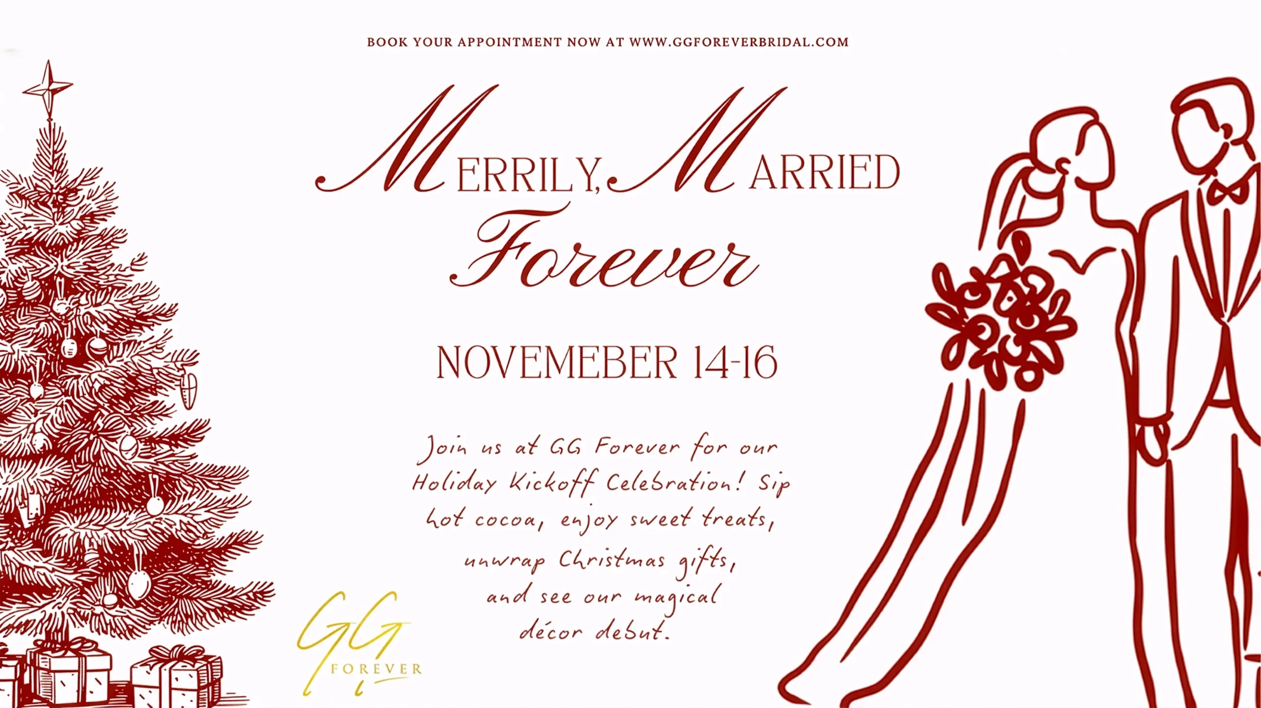 Merrily Married Forever Event Desktop Banner