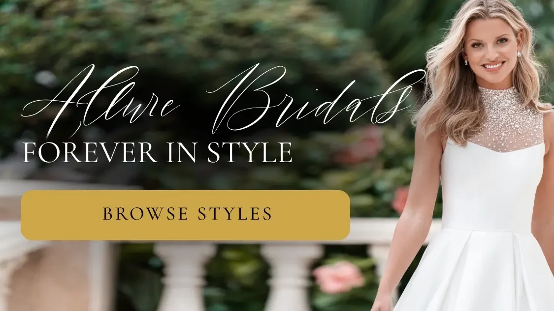Allure Bridals Fall 2025 Banner Mobile