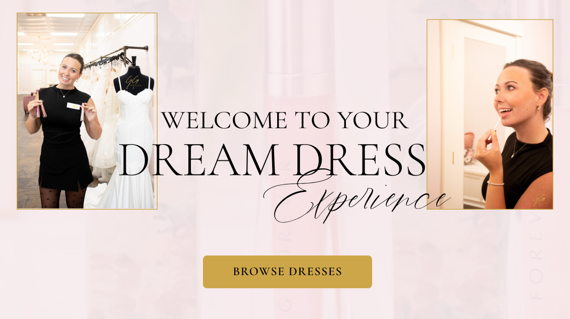 Welcome to Your Dream Dress Experience Banner Mobile