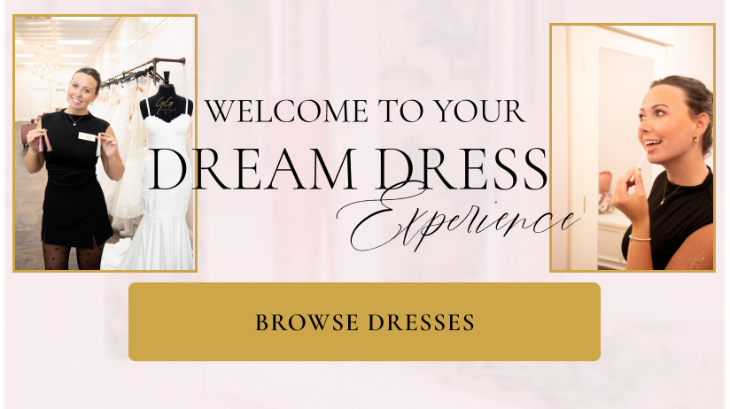 Welcome to Your Dream Dress Experience Banner Mobile